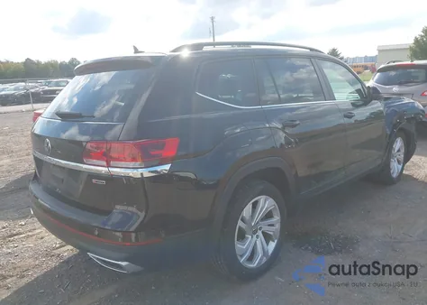 2021 Volkswagen Atlas 3.6L V6 Se W/Technology из США, поврежденный, VIN 1V2HR2CA9MC581834